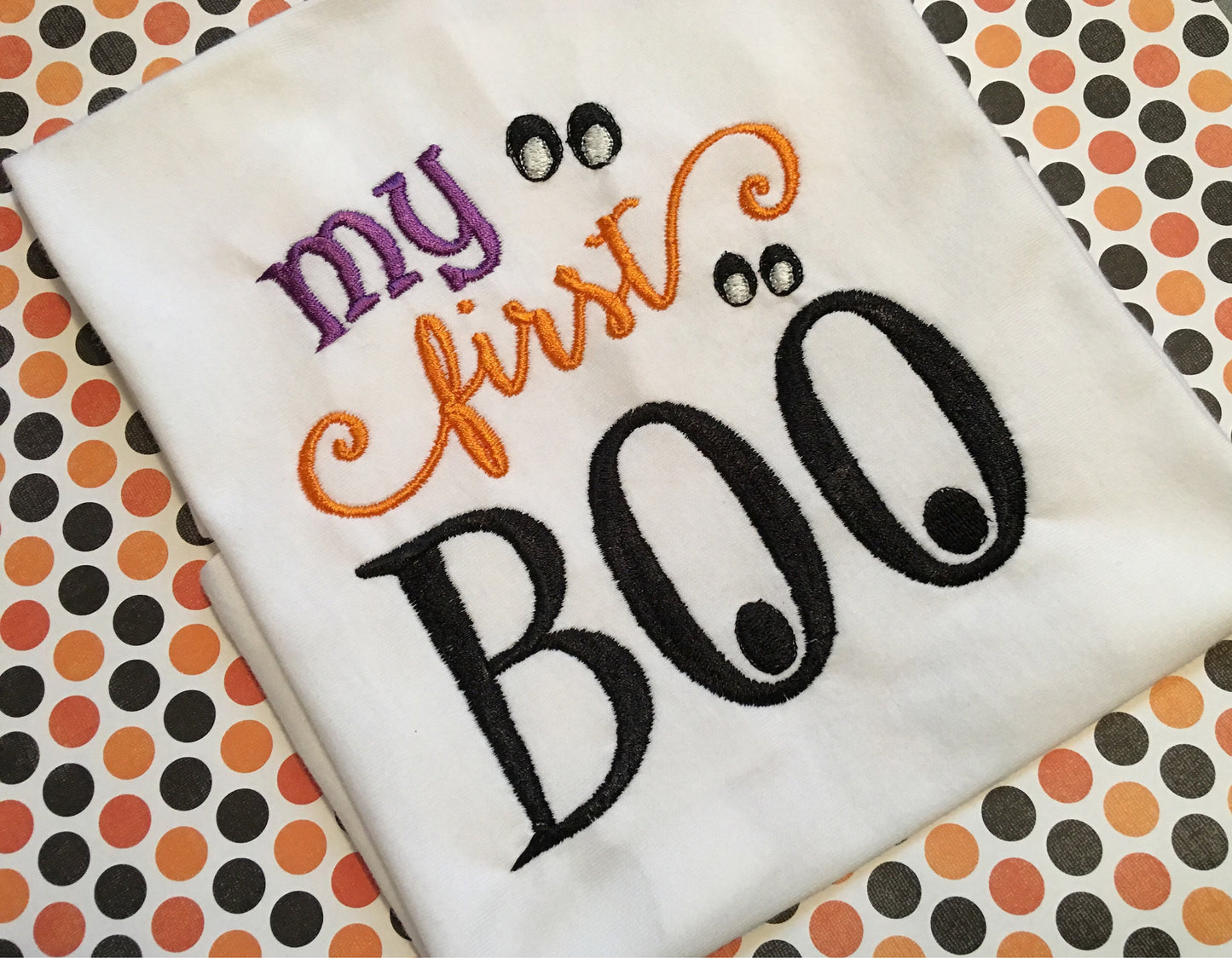 my first halloween shirt, my first boo shirt, girls halloween shirt, baby's first halloween shirt, halloween, haloween shirt