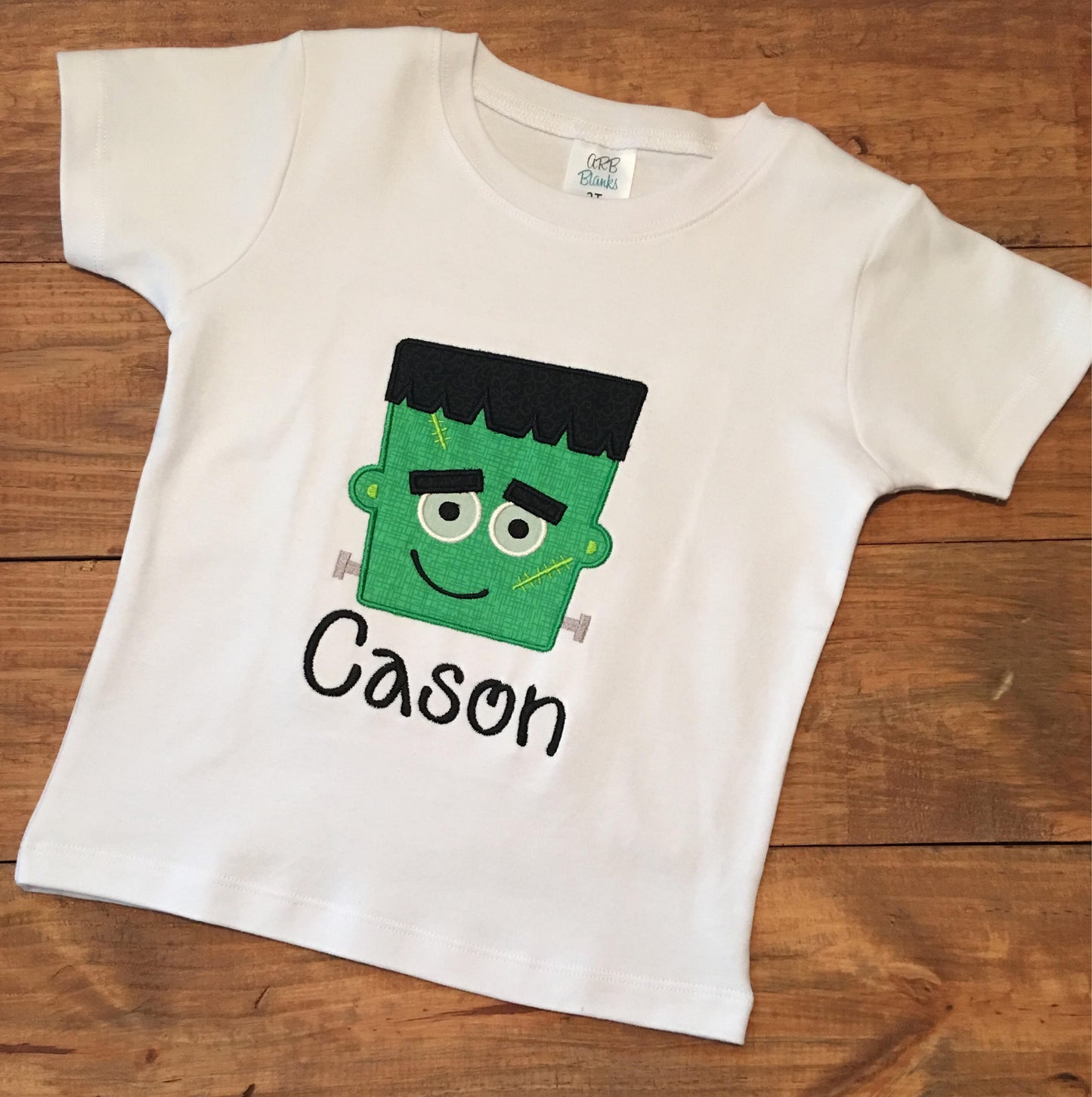 Boys halloween shirt, toddler halloween shirt shirt, frankenstein shirt, halloween monster shirt, name halloween shirt, embrodiered, appliqu
