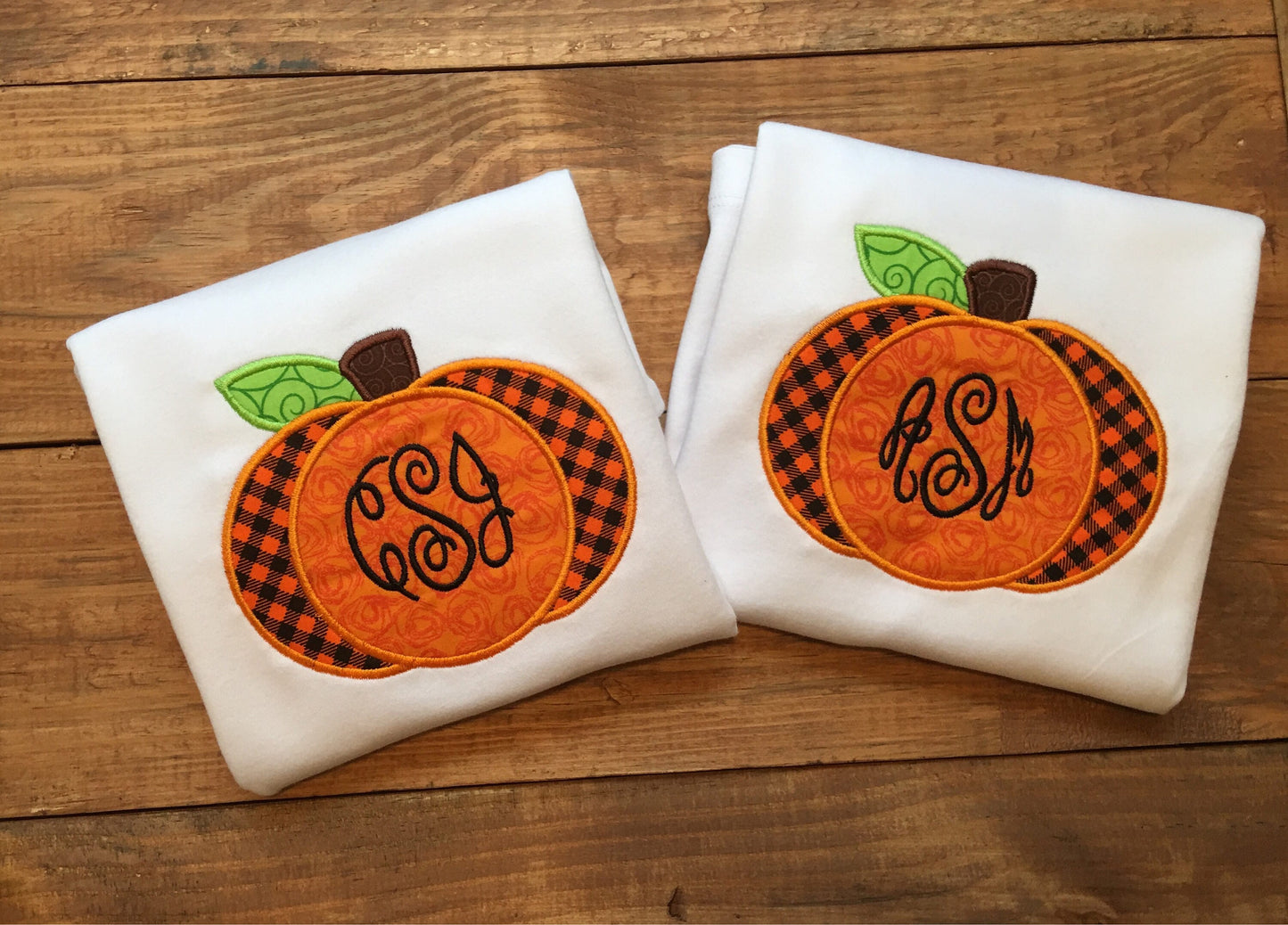 Girls monogrammed Pumpkin shirt, applique pumpkin monogram shirt, girls halloween shirt, toddler halloween shirt, monogrammed pumpkin shirt