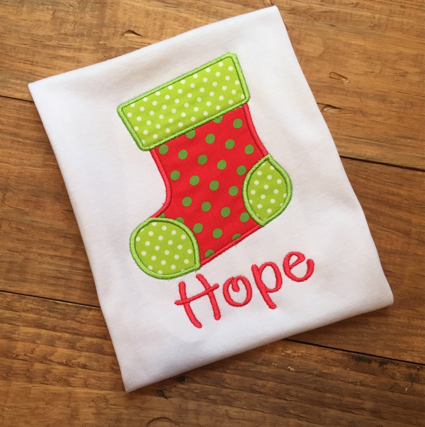 Girls Christmas shirt, personalized christmas shirt, monogrammed christmas shirt, christmas stocking shirt, christmas shirt with stocking