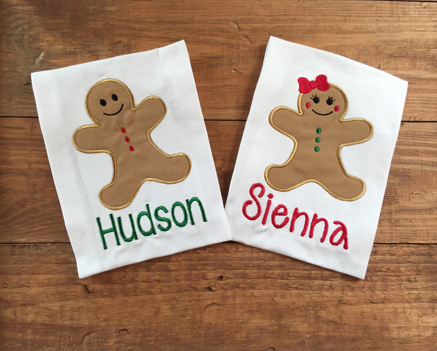Boys Christmas shirt, personalized christmas shirt, monogrammed christmas shirt, gingerbread boy shirt, christmas present shirt,name