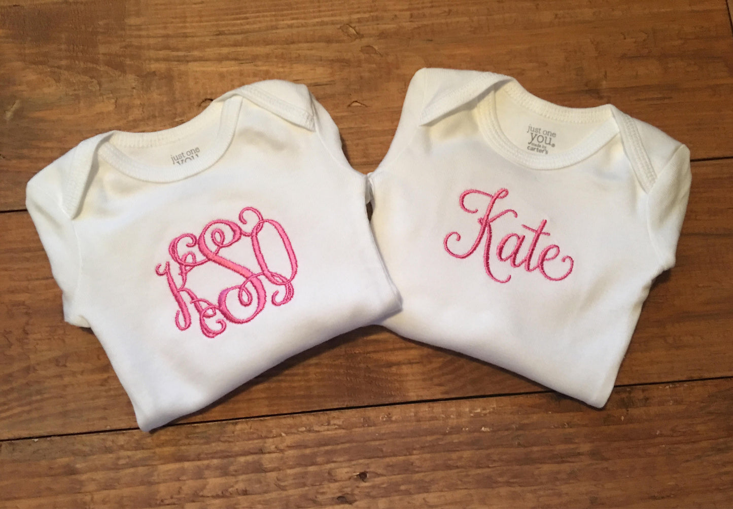 Baby girl coming home outfit set, baby shower gift set, newborn coming home outfit, hospital outfit, monogrammed one piece bodysuit