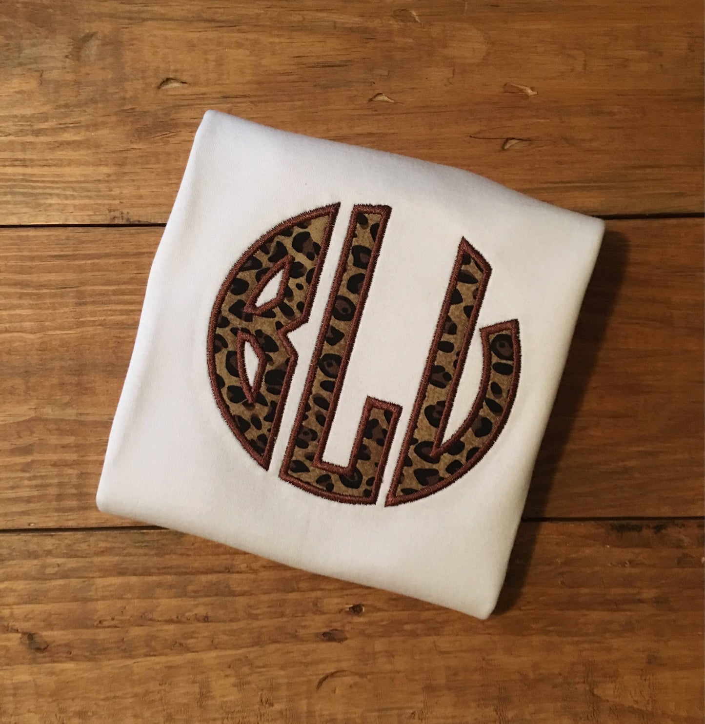 Girls circle monogram shirt, baby girls circle monogram shirt, girls leopard print monogrammed shirt