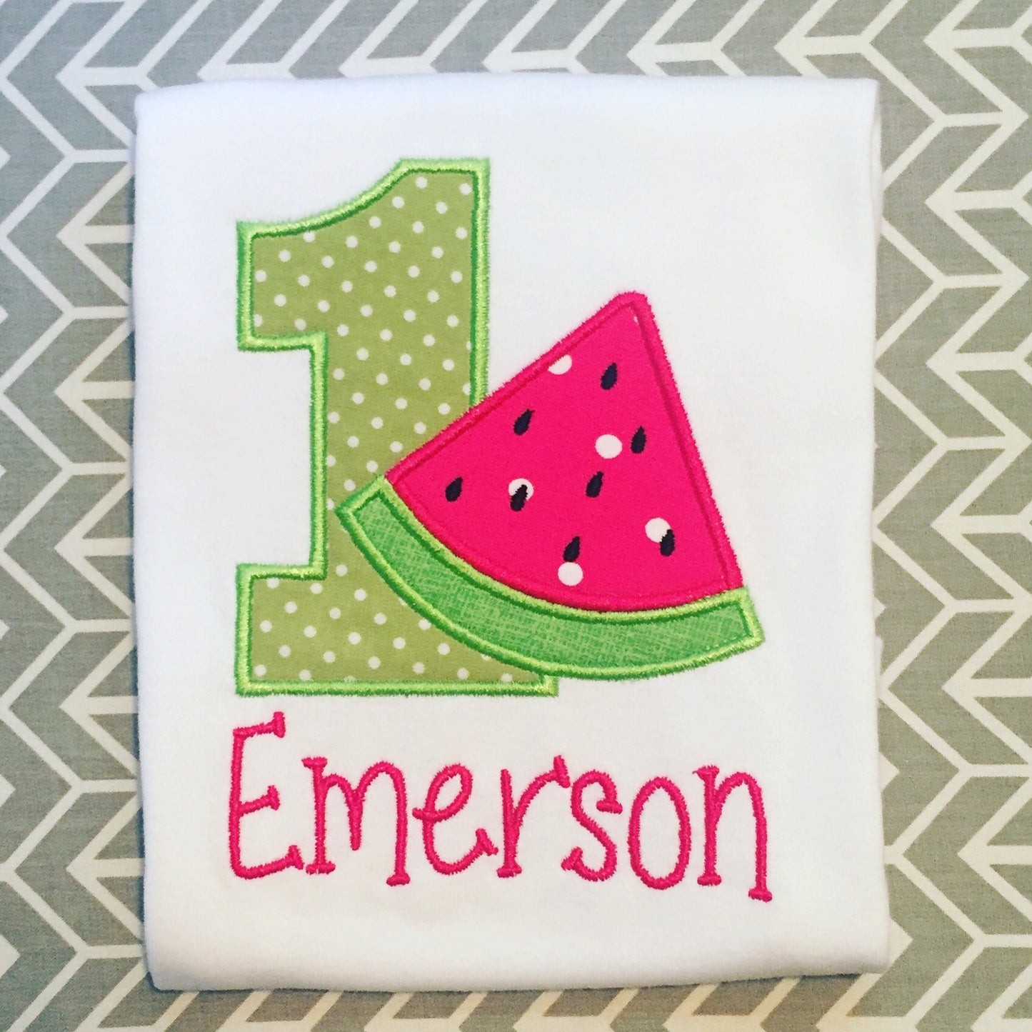 Watermelon birthday shirt, watermelon birthday party shirt, watermelon birthday party, watermelon birthday number shirt, applique watermelon