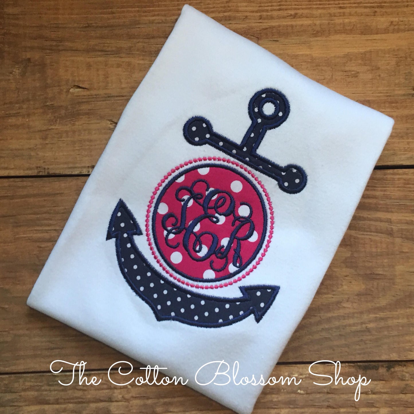 Girls monogrammed anchor shirt, nautical anchor Applique personalized shirt, girls anchor shirt, girls summer shirt, girls beach shirt
