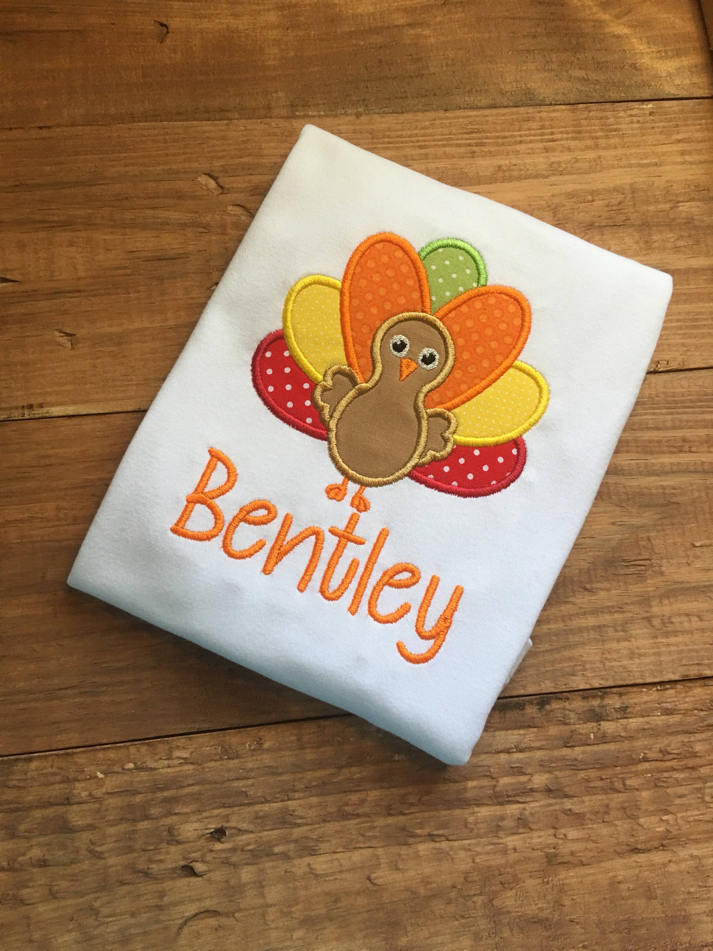 Boys Thanksgiving Turkey Shirt, toddler thanksgiving shirt, turkey shirt, monogrammed shirt, personalized shirt, embrodered shirt