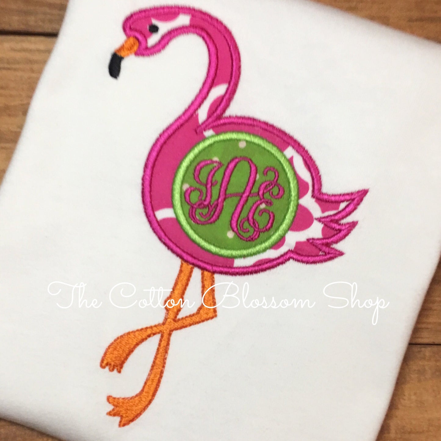 Girls monogrammed flamingo shirt, monogrammed flamingo Applique personalized shirt, girls flamingo shirt, girls summer shirt, beach shirt