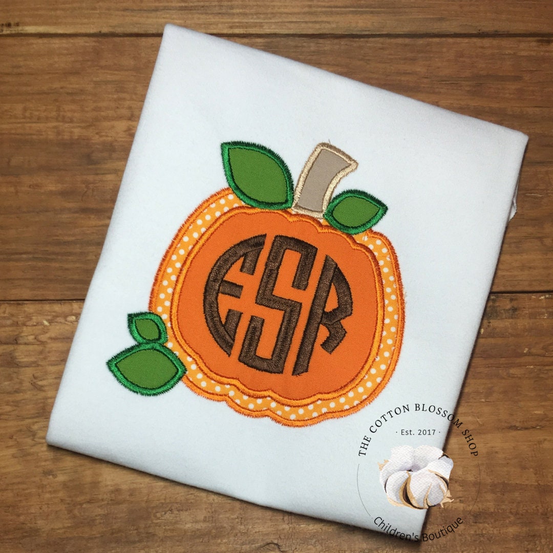 Boys monogrammed pumpkin shirt, toddler halloween shirt, boys pumpkin shirt, boys fall shirt, boys monogrammed pumpkin shirt, pumpkin patch