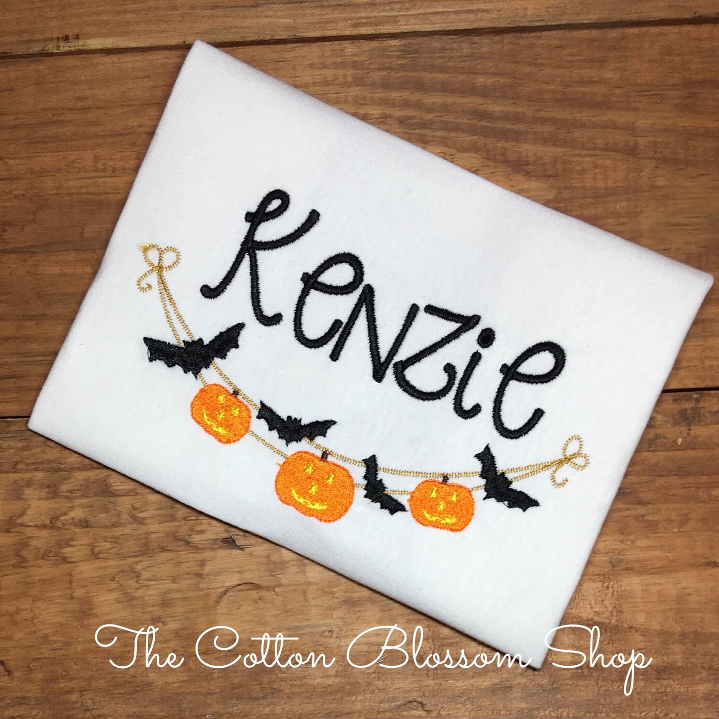 Girls halloween monogrammed shirt, toddler halloween shirt, monogrammed pumpkin shirt, halloween shirt, name halloween shirt, embroidered