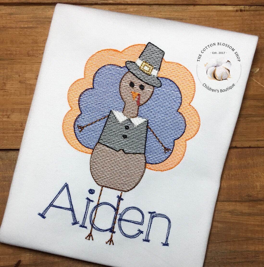 Matching brother and sister turkey shirt set, sibling shirt set, monogrammed turkey Shirts, matching thanksgiving shirts, brother, sister