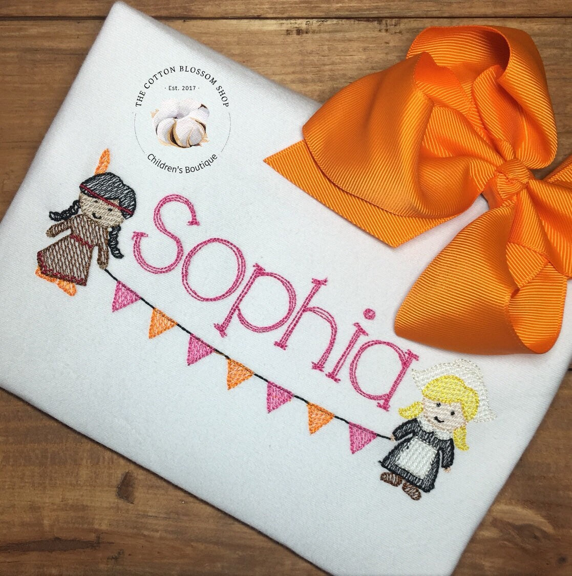 Matching brother and sister thanksgiving pilgrim and indian shirt set, sibling shirt set, monogrammed thanksgiving Shirts, matching shirts
