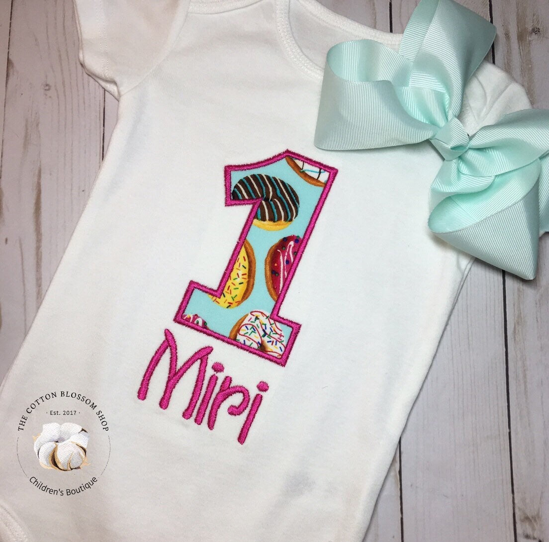 Donut birthday shirt, doughnut birthday shirt, Birthday donut shirt, donut birthday party shirt