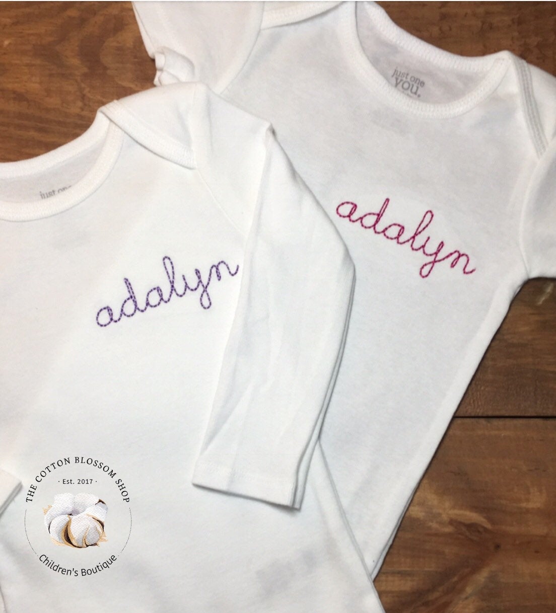 Baby girl coming home outfit, newborn coming home outfit, hospital outfit, monogrammed one piece bodysuit, girls name bodysuit