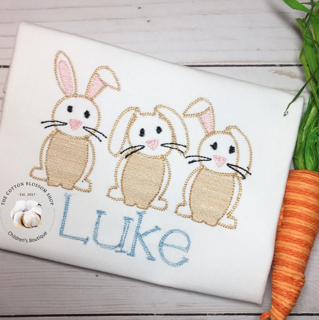 Personalized boys easter shirt, boys easter bunny shirt
