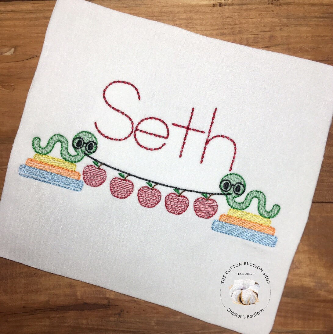 Boys back to school shirt, first day of school shirt, boys back to school shirt, boys gingham apple shirt, first day of kindergarten shirt