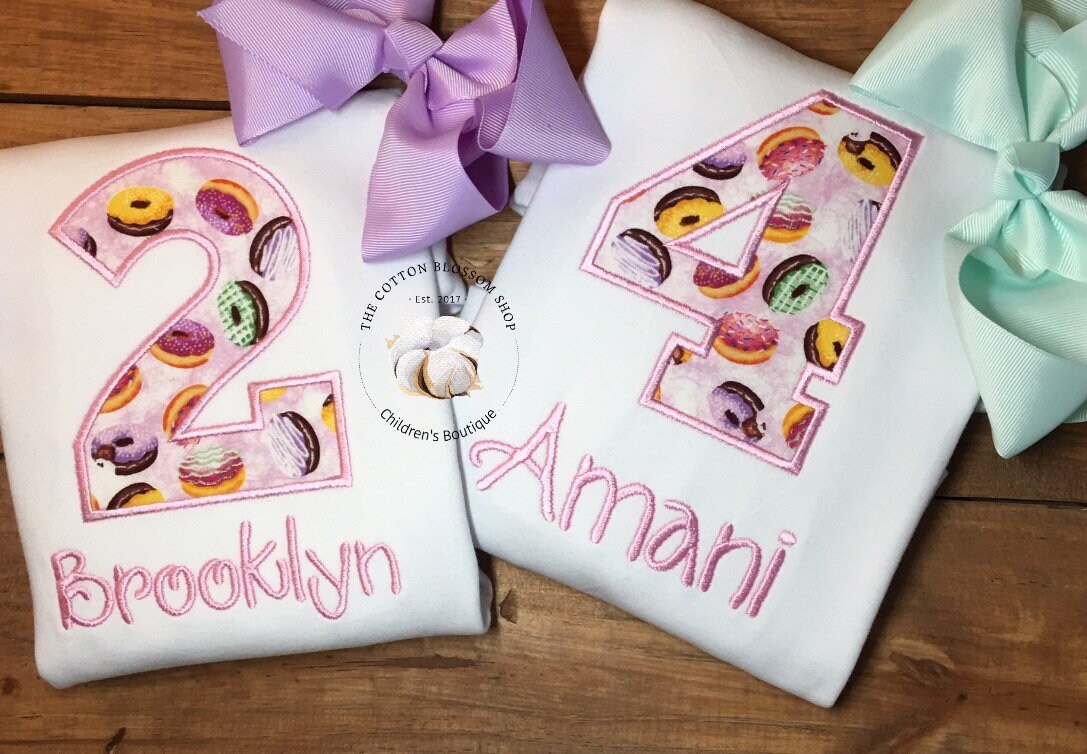 Donut birthday shirt, doughnut birthday shirt, Birthday donut shirt, donut birthday party shirt