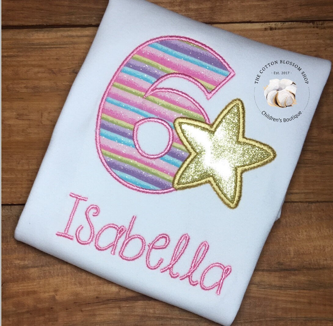 Star theme birthday shirt, star birthday shirt, star birthday party shirt
