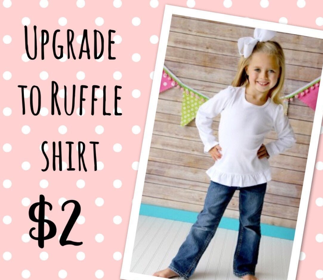 Upgrade to a Ruffle Shirt