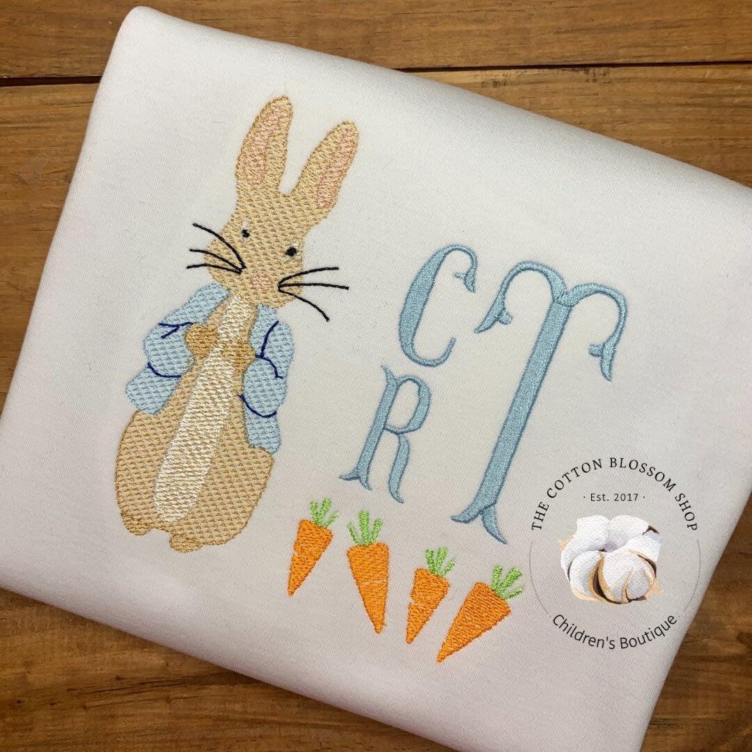Boys Easter applique shirt, easter bunny applique shirt, boys easter shirt, easter monogrammed shirt, boys easter monogrammed shirt, easter