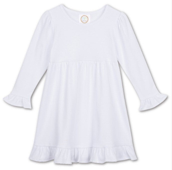 Girls Monogrammed football dress, cheerleader dress