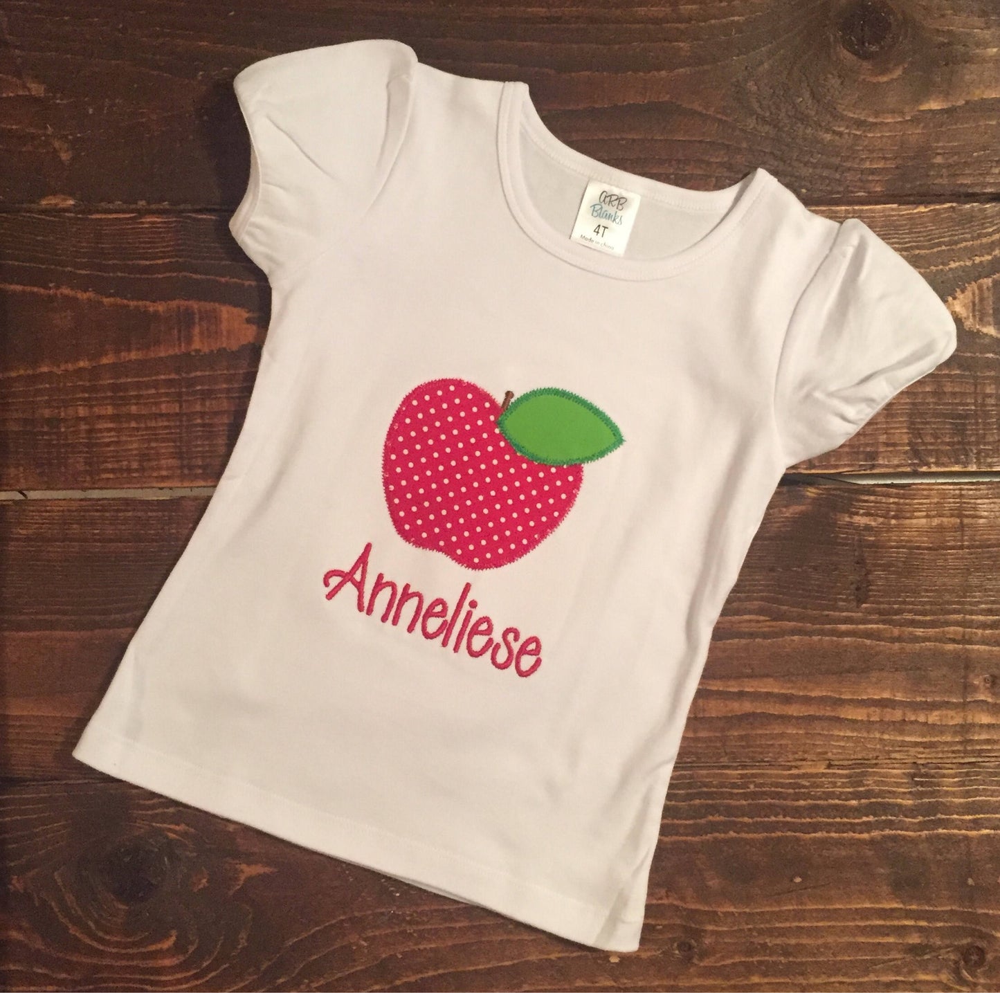 Back to School shirt, apple shirt, Kindergarten shirt, personalized school shirt