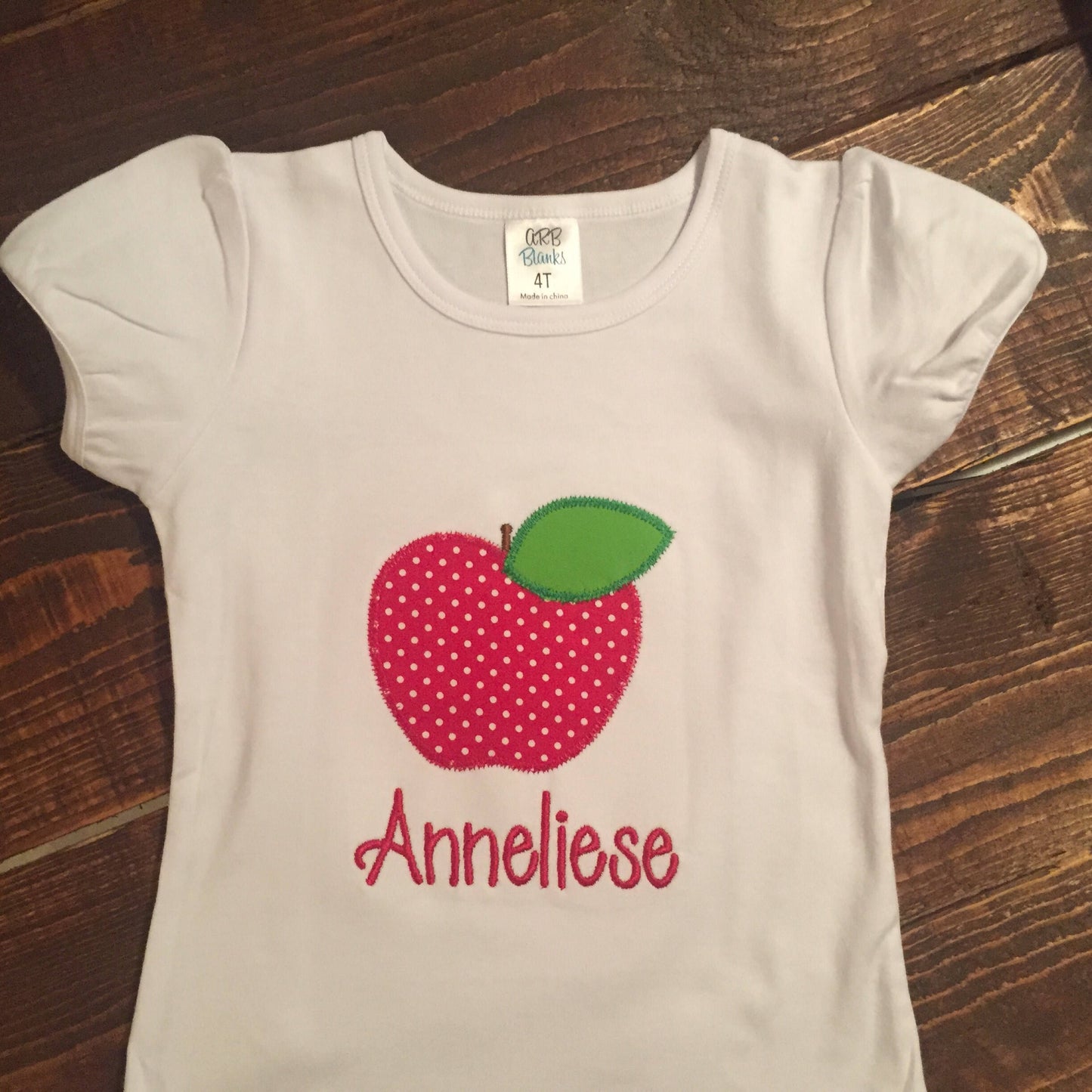 Back to School shirt, apple shirt, Kindergarten shirt, personalized school shirt