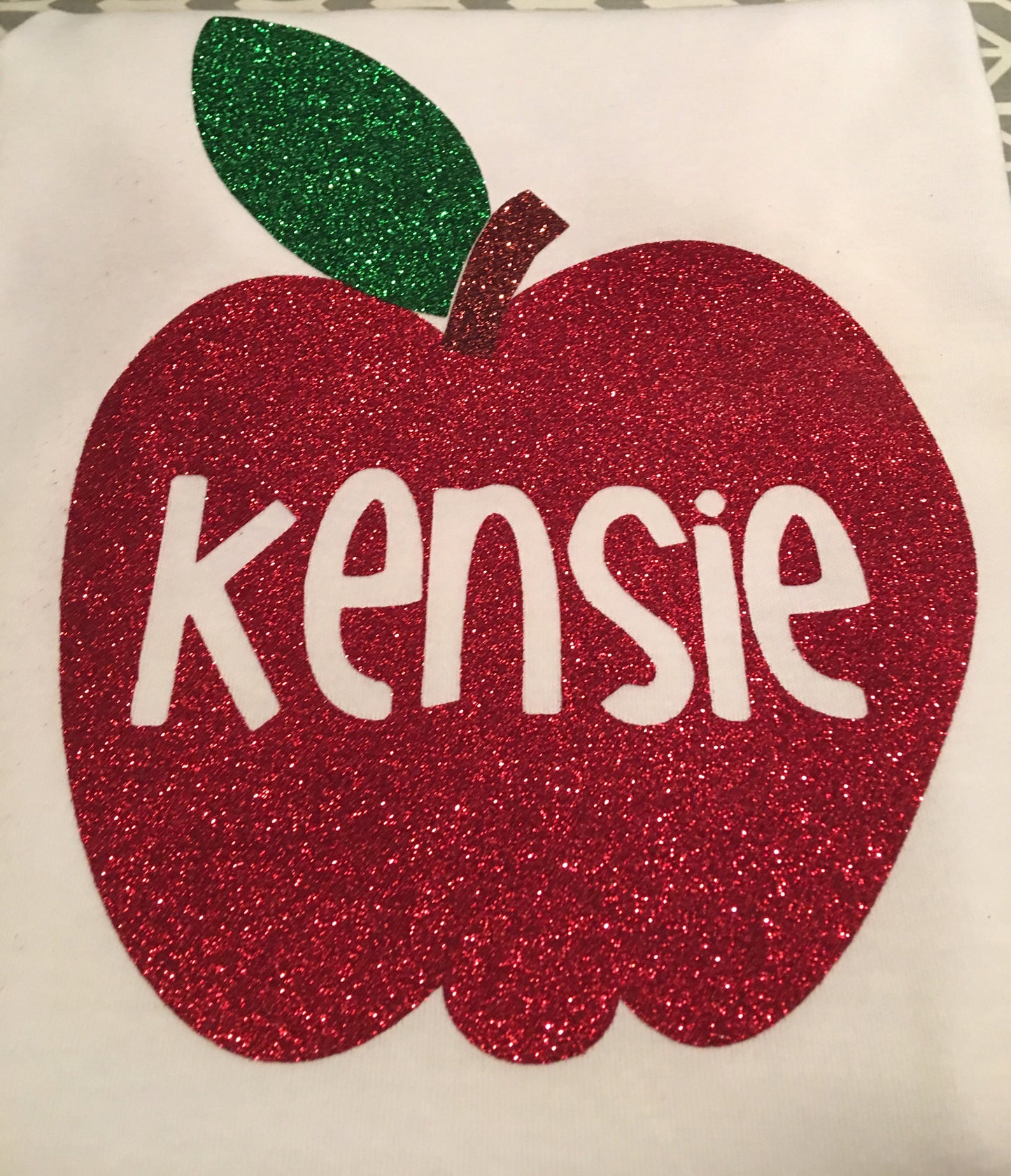 Back to school shirt, glitter apple shirt with monogram,back to School outfit, personalized apple shirt, back school glitter apple shirt