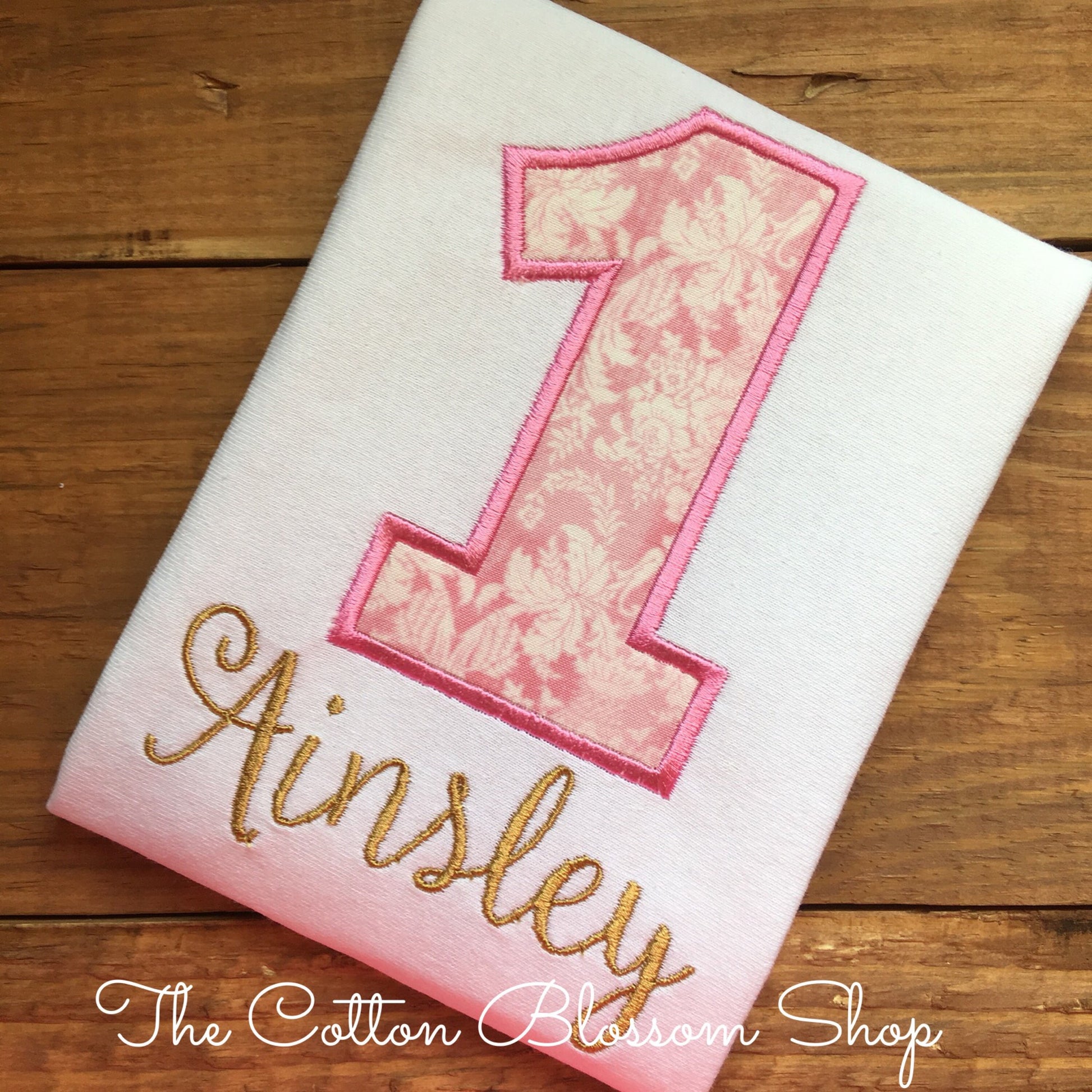 1st birthday pink and gold birthday shirt, pink birthday shirt, first birthday shirt, pink and gold birthday shirt