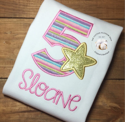 Star theme birthday shirt, star birthday shirt, star birthday party shirt