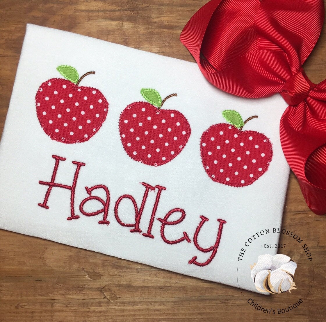 Back to School applique shirt, Fast Shipping, girls back to School outfit, personalized apple shirt, monogrammed apple shirt, first day