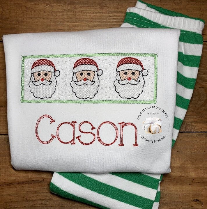 Brother and sister matching Christmas shirts, sibling christmas shirts, matching family christmas shirts, faux smock santa shirts