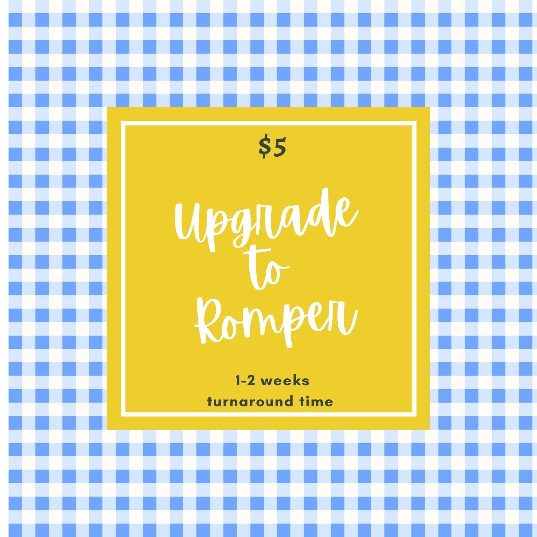 Upgrade to Romper - add on listing