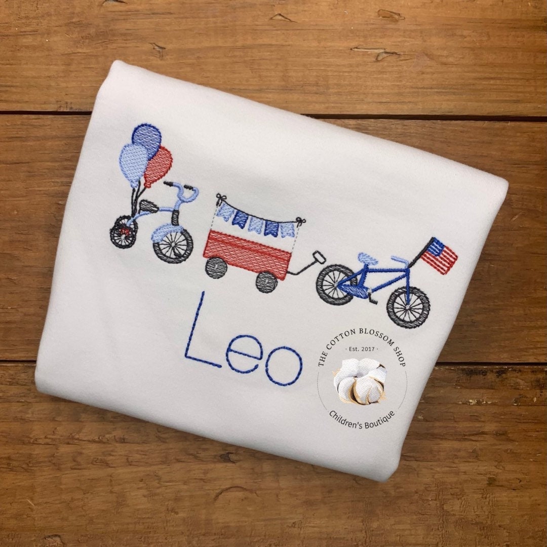 4th of July Boys Appliqué shirt, boy fourth of July Monogrammed Shirt - patriotic shirt, patriotic applique shirt, parade shirt