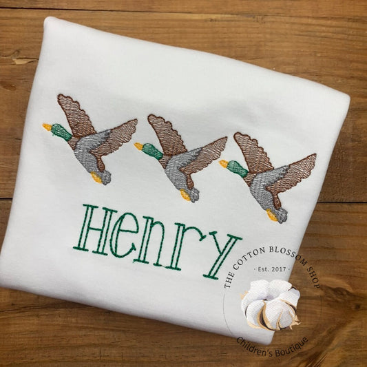boys wildlife, wild life personalized shirt, duck shirt