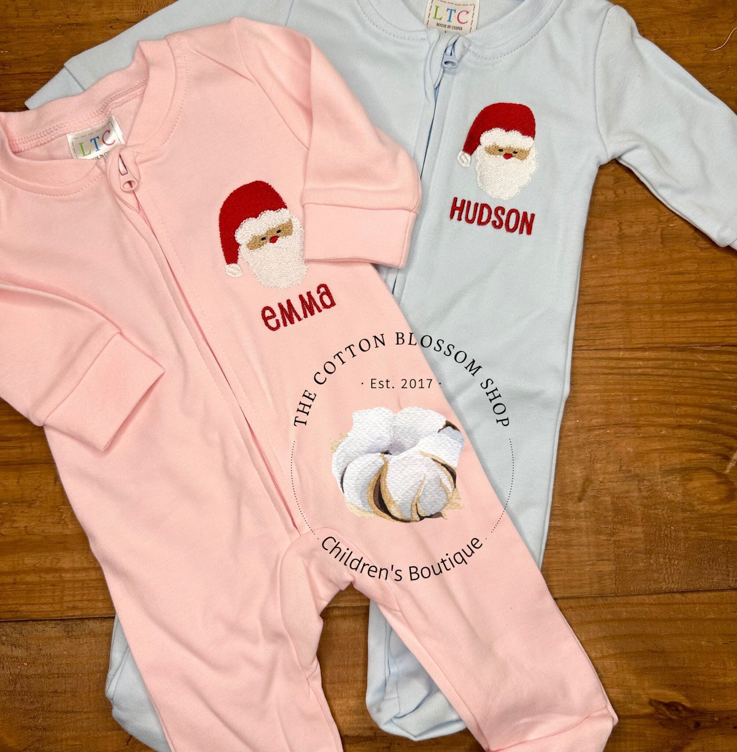 Baby boys Christmas outfit, newborn Christmas outfit, monogrammed, embroidered, girls